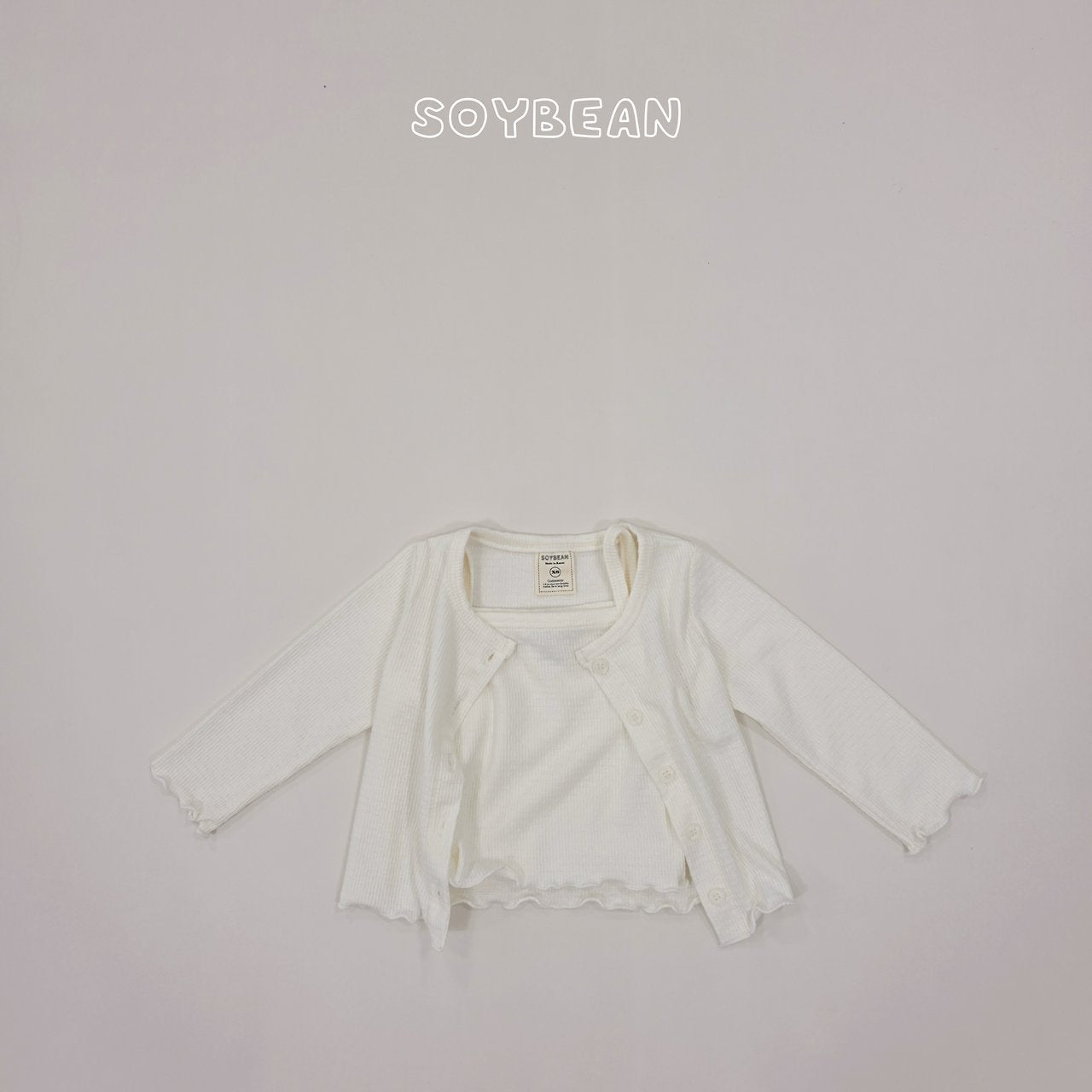 [PRE-ORDER] Wave Cardigan Tank Top Set