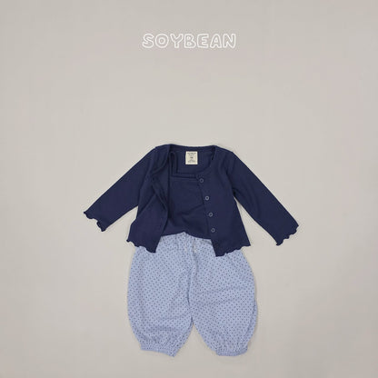 [PRE-ORDER] Wave Cardigan Tank Top Set