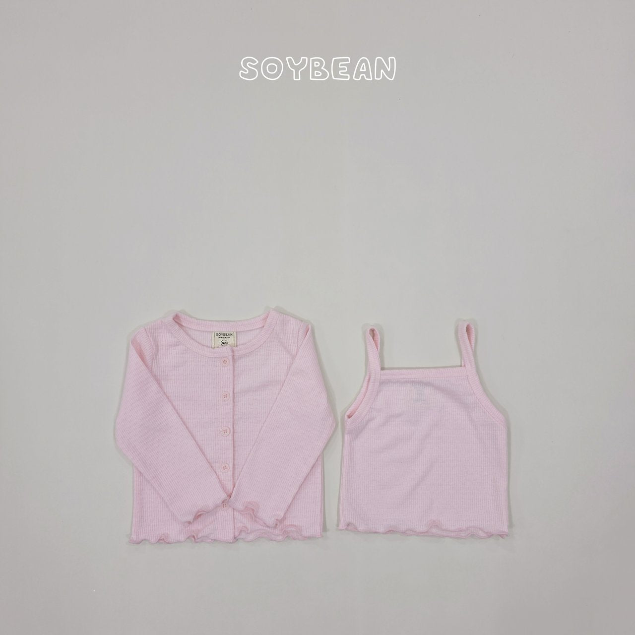 [PRE-ORDER] Wave Cardigan Tank Top Set