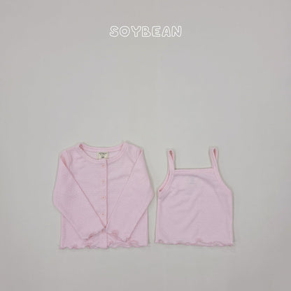 [PRE-ORDER] Wave Cardigan Tank Top Set
