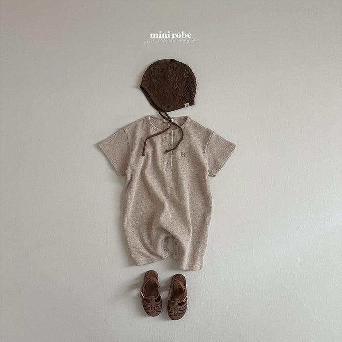 Squirrel Body Suit [Oatmeal/S(10-18m)]
