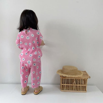 [PRE-ORDER] Daisy Pleats Top Bottom Set