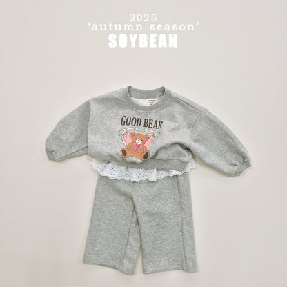 [PRE-ORDER] Bear Frill Top Bottom Set