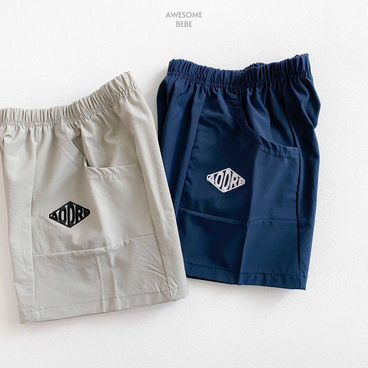 Cooling Diamond Shorts [Navy/XL(5-6yr)]