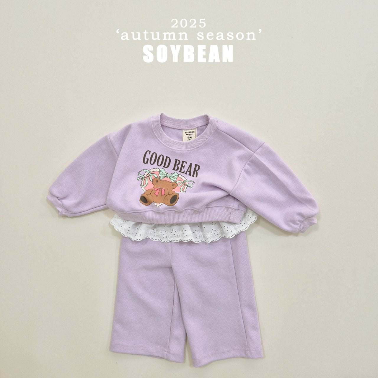 [PRE-ORDER] Bear Frill Top Bottom Set