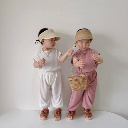 [PRE-ORDER] Raon Pleats Top Bottom Set