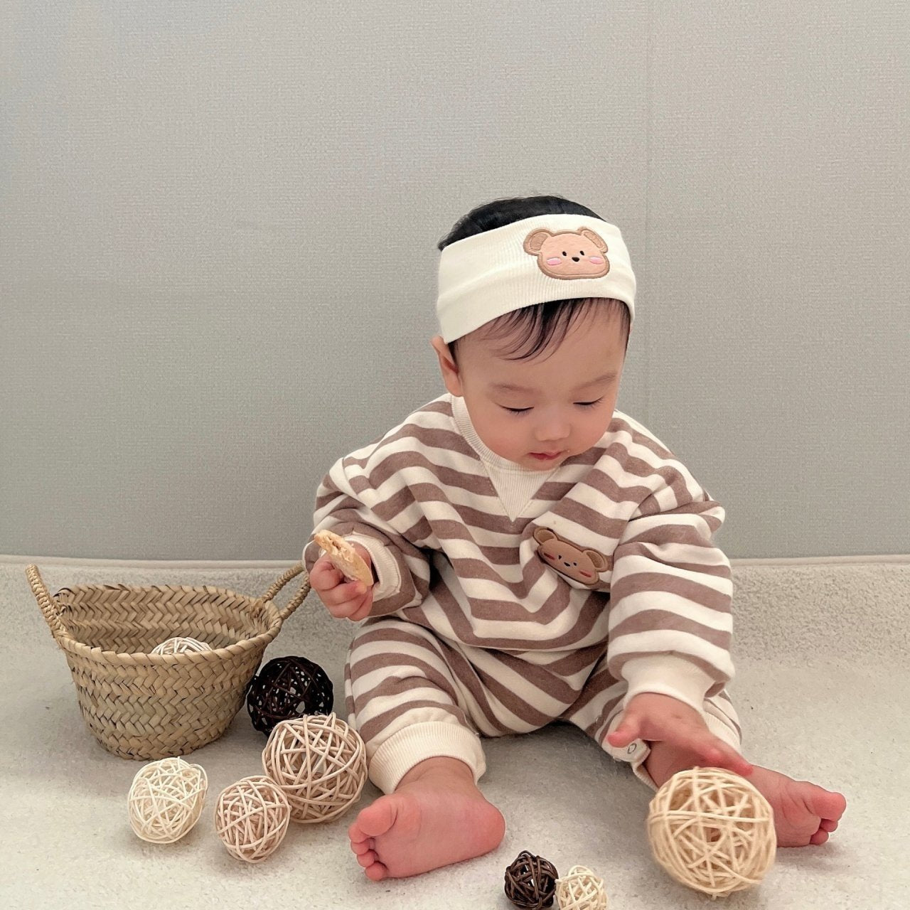 [PRE-ORDER] Bear Body Suit + Hair Band Set