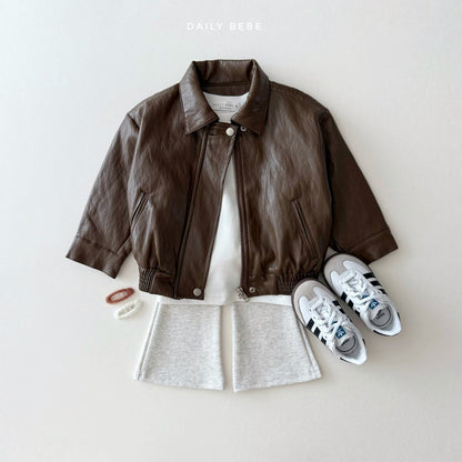 [PRE-ORDER] Faux Leather Jacket