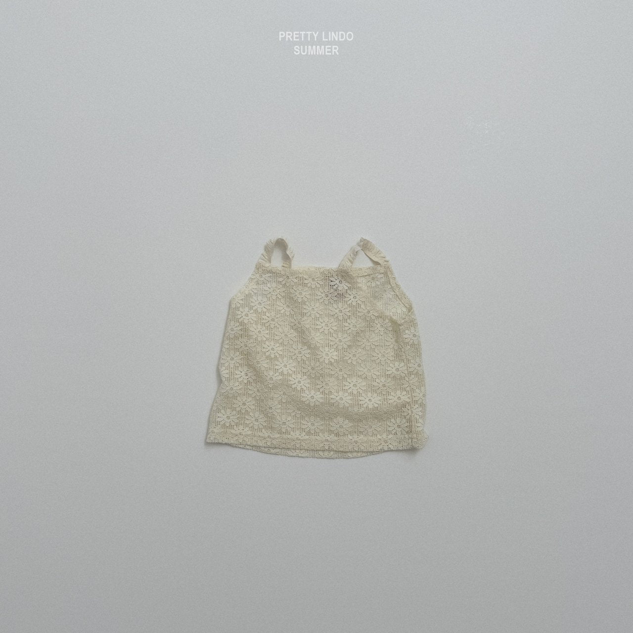 [PRE-ORDER] Flower Knit Tank Top