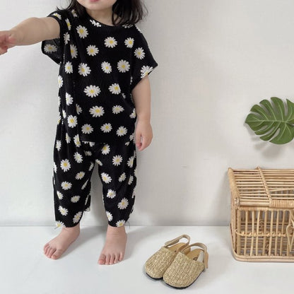 [PRE-ORDER] Daisy Pleats Top Bottom Set