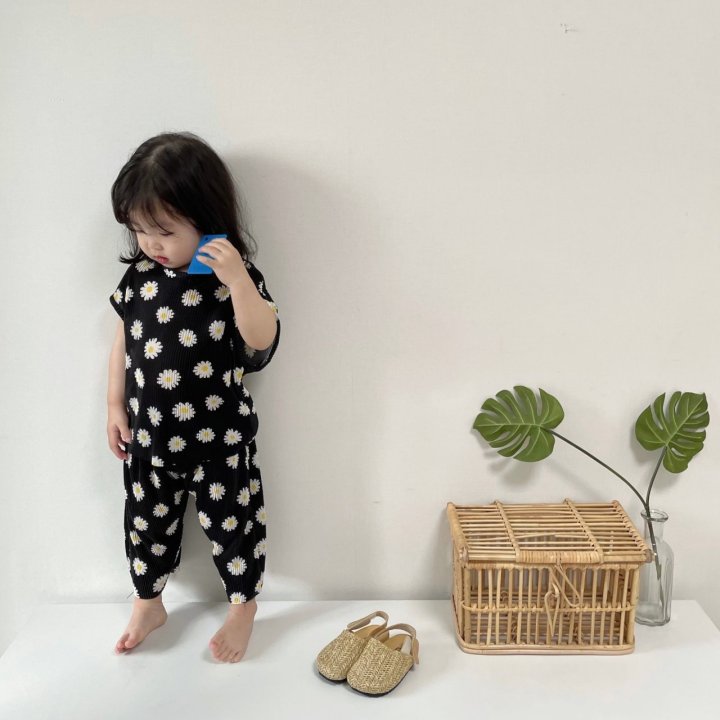 [PRE-ORDER] Daisy Pleats Top Bottom Set