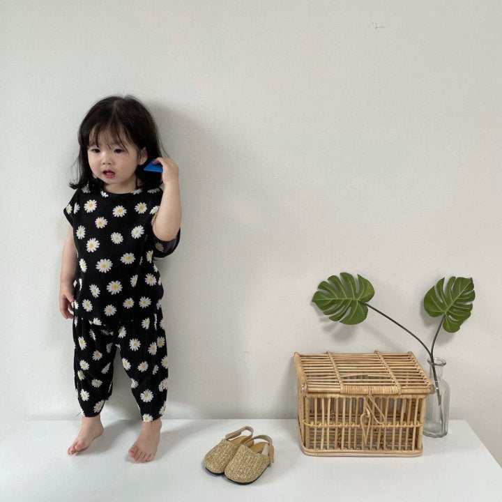 [PRE-ORDER] Daisy Pleats Top Bottom Set