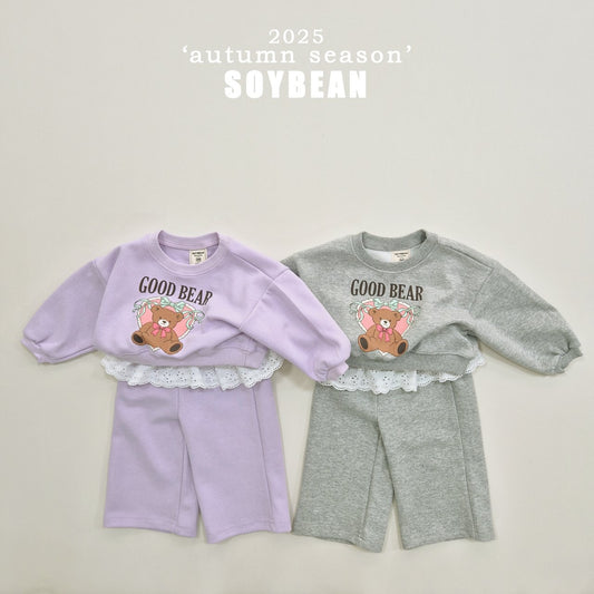 [PRE-ORDER] Bear Frill Top Bottom Set