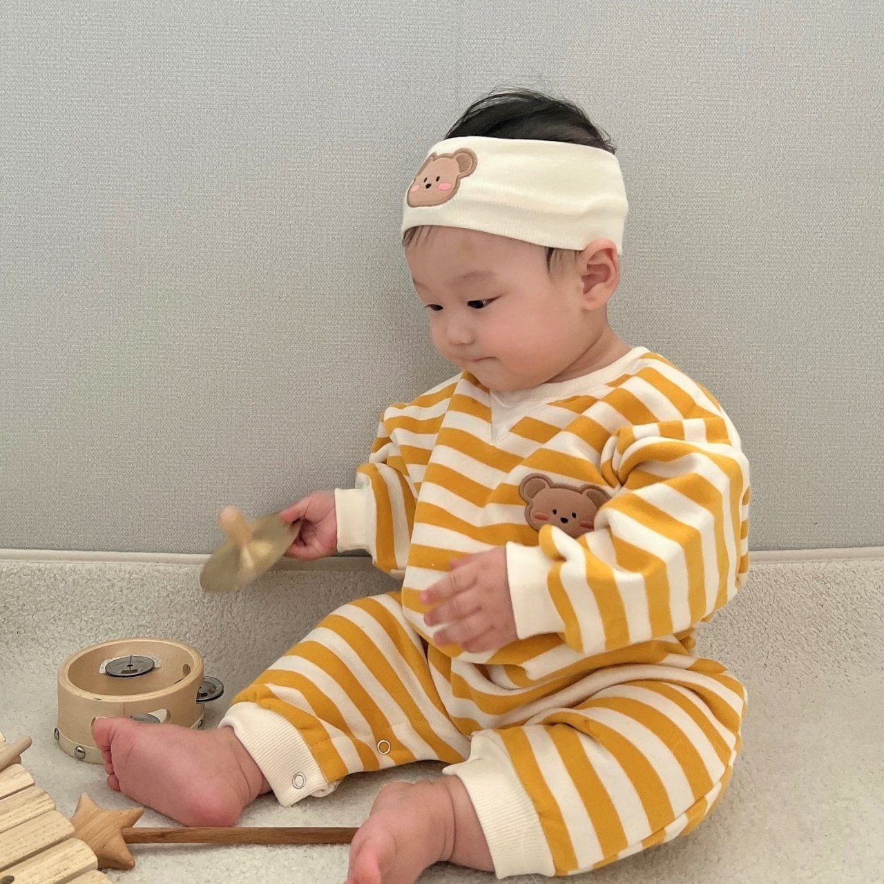 [PRE-ORDER] Bear Body Suit + Hair Band Set