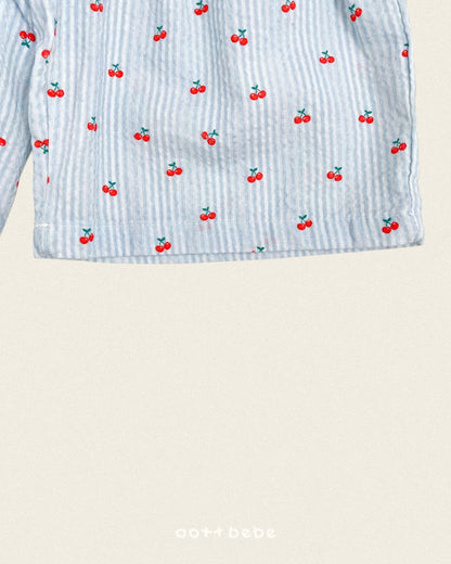 [PRE-ORDER] Cherry Stripe Pants