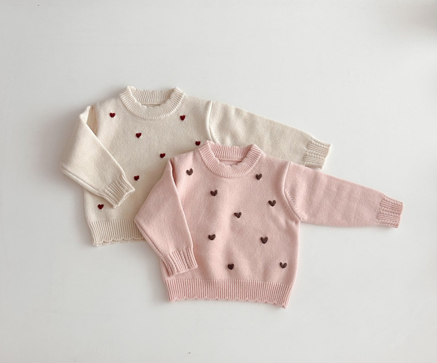 [PRE-ORDER] Heart Sweater Top
