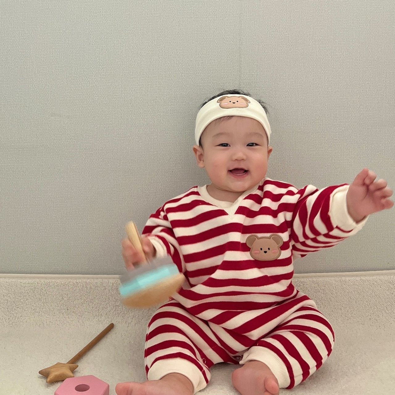 [PRE-ORDER] Bear Body Suit + Hair Band Set