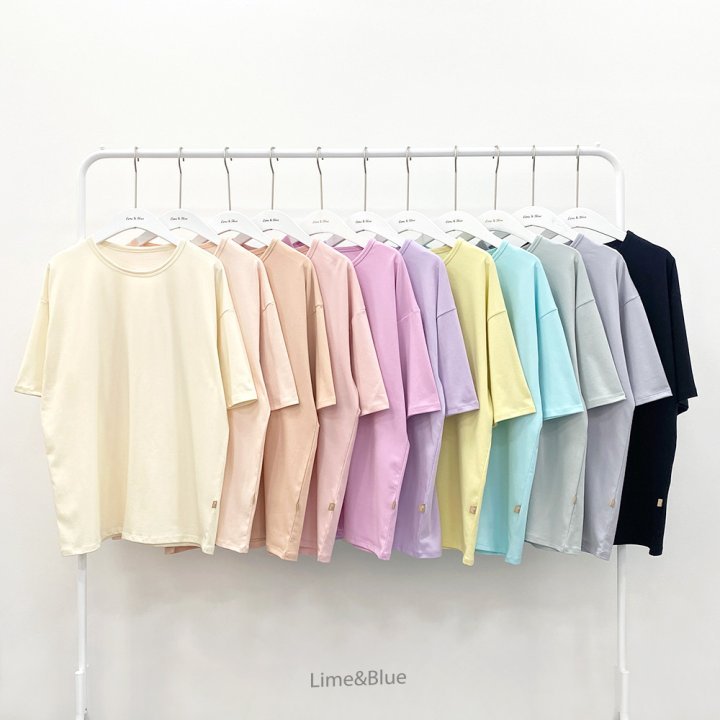 [Lime&Blue] Cotton Candy Home Wear Set (Mom&Dad Couple)