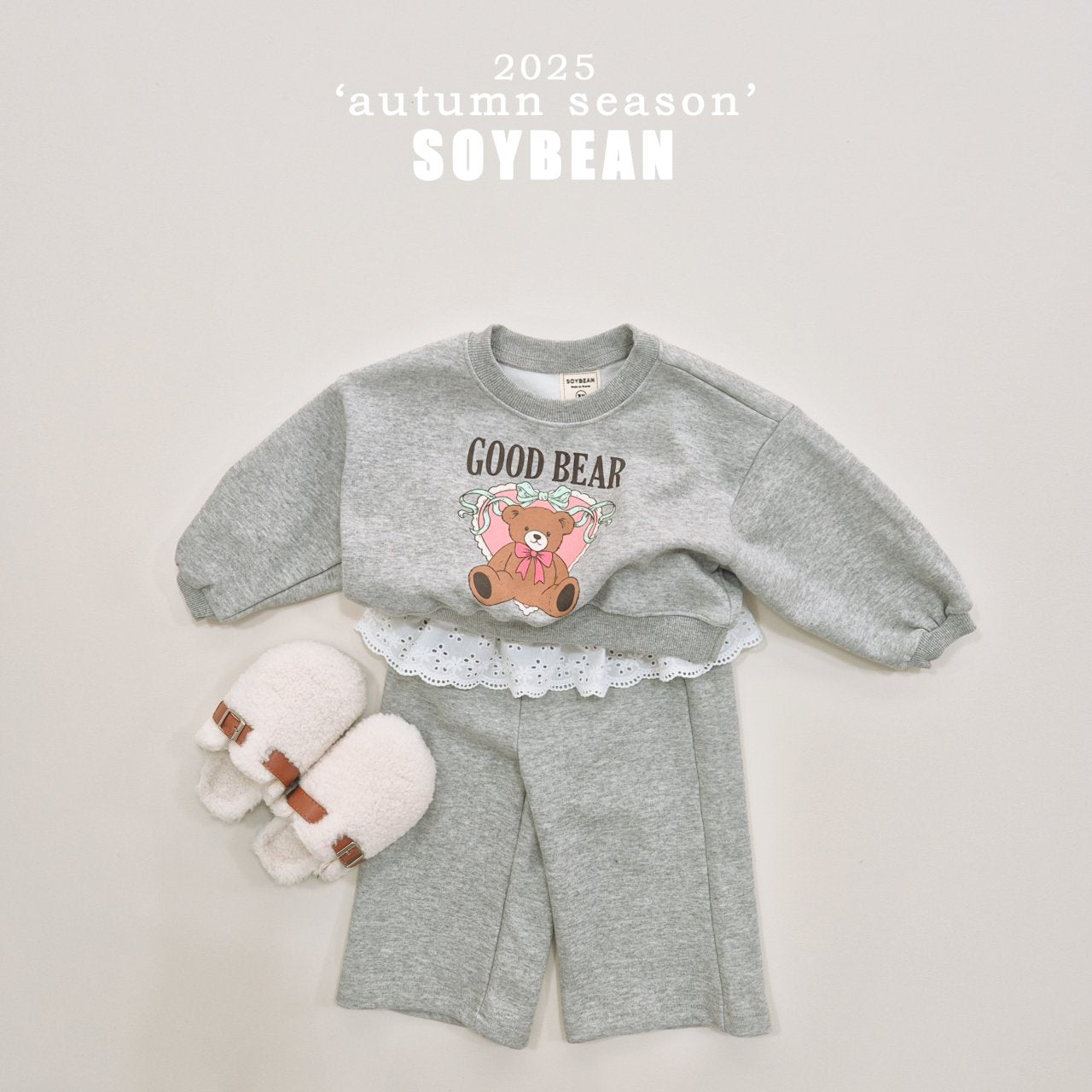 [PRE-ORDER] Bear Frill Top Bottom Set