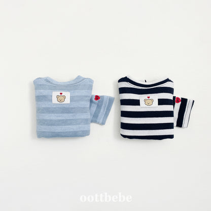 [PRE-ORDER] Mix Stripe Body Suit