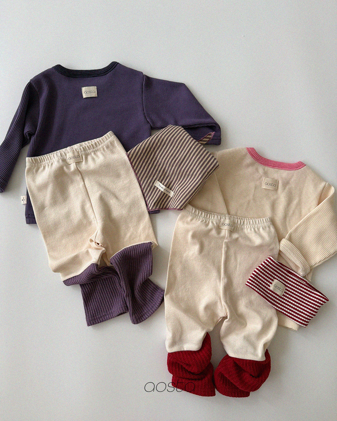 Every Day Leggings [Red/L(2-3yr)]