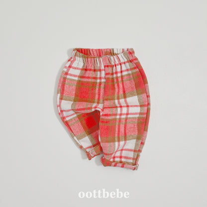 [PER-ORDER] Wafers Check Pants