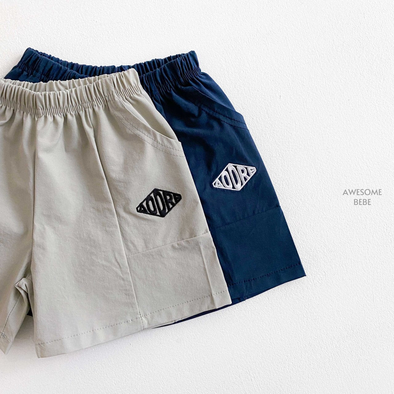 Cooling Diamond Shorts [Navy/XL(5-6yr)]