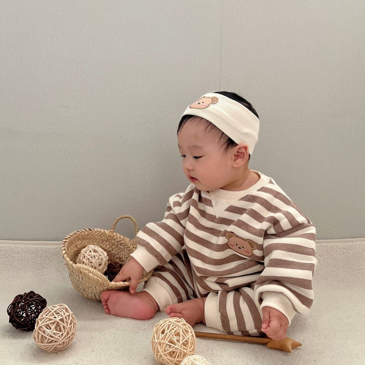 [PRE-ORDER] Bear Body Suit + Hair Band Set