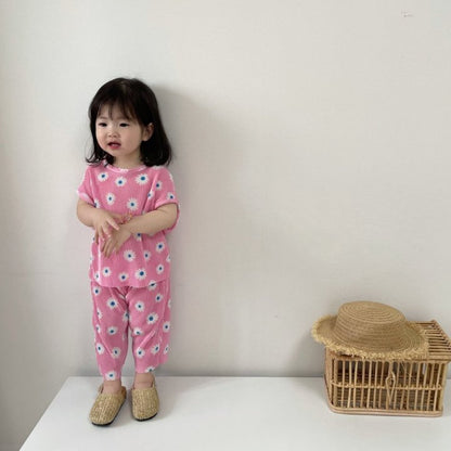 [PRE-ORDER] Daisy Pleats Top Bottom Set