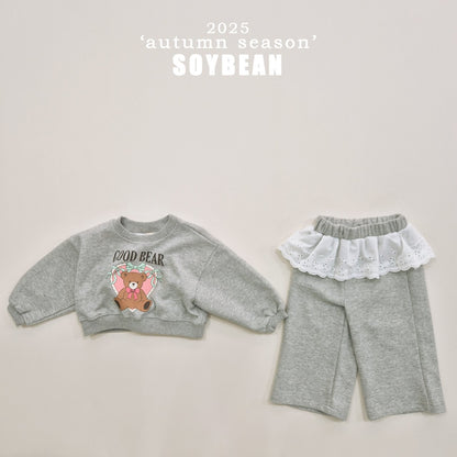 [PRE-ORDER] Bear Frill Top Bottom Set