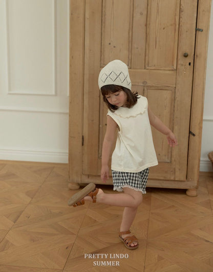 [PRE-ORDER] Check Frill Shorts