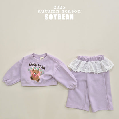 [PRE-ORDER] Bear Frill Top Bottom Set