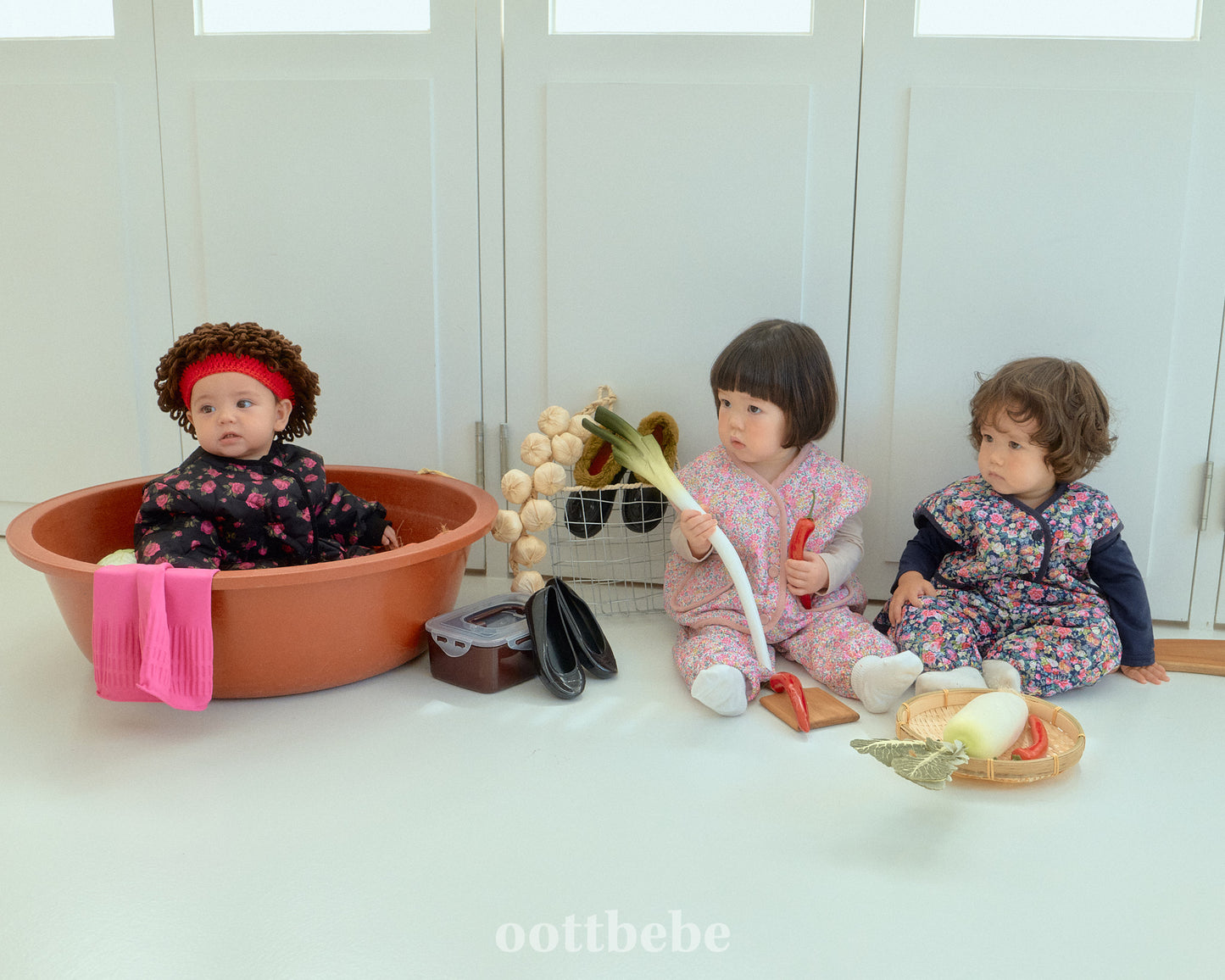 [Limit Time Order] Grandma Vest Bottom Set