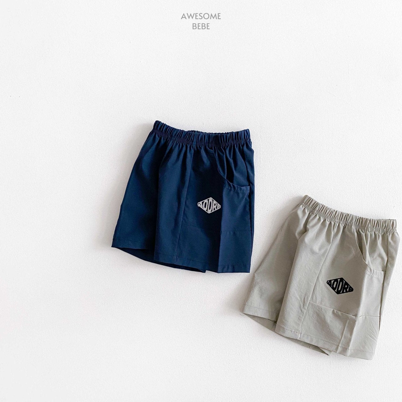 Cooling Diamond Shorts [Navy/XL(5-6yr)]