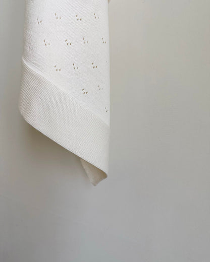 [PRE-ORDER] Eyelet Knit Blanket