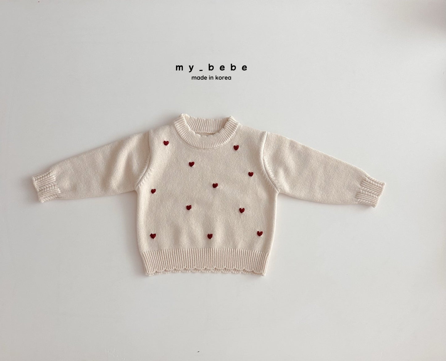 [PRE-ORDER] Heart Sweater Top