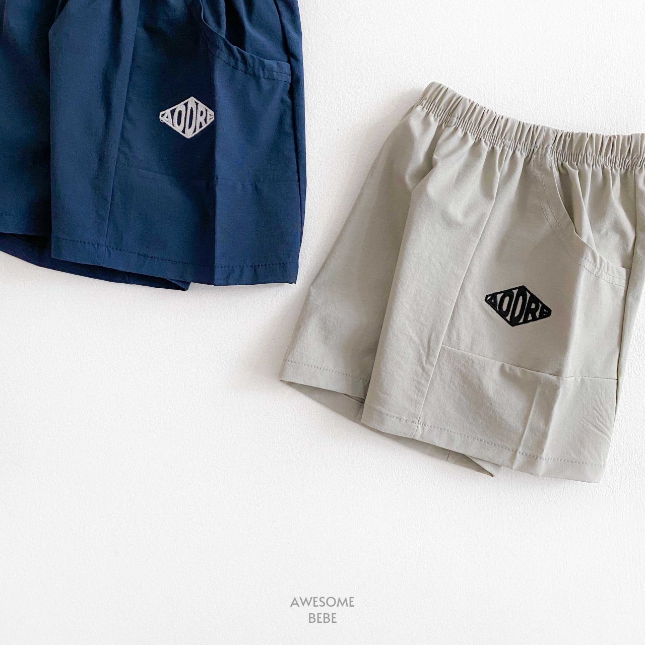 Cooling Diamond Shorts [Navy/XL(5-6yr)]