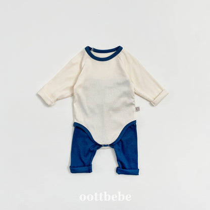 [PRE-ORDER] Pudding Modal Body Suit + Leggings Set