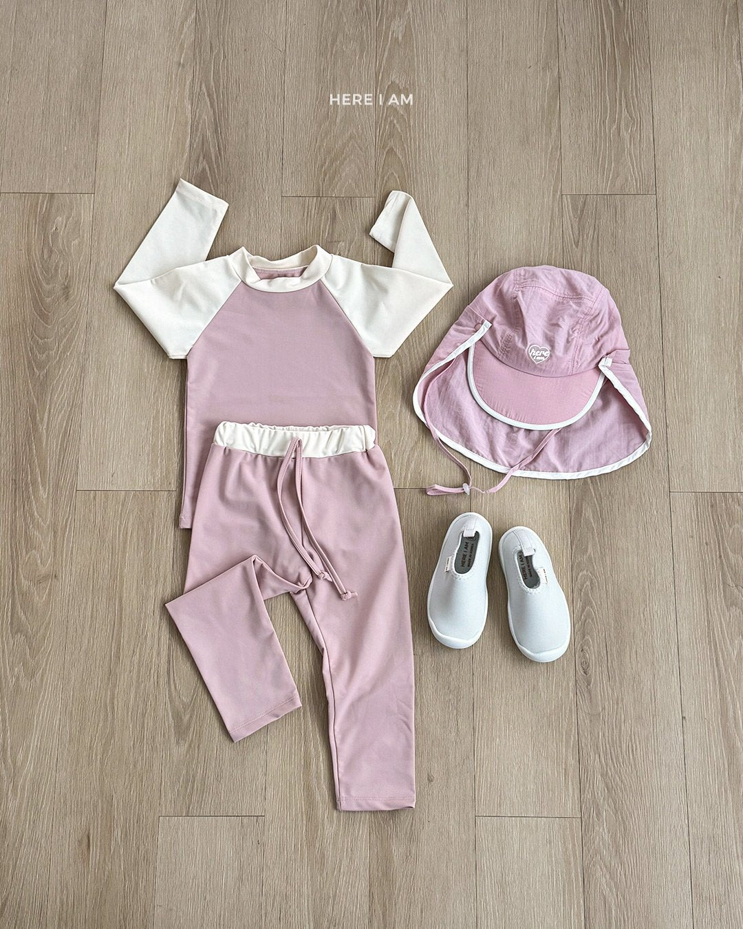 [PRE-ORDER] Bunny Rash Guard Top Bottom Set