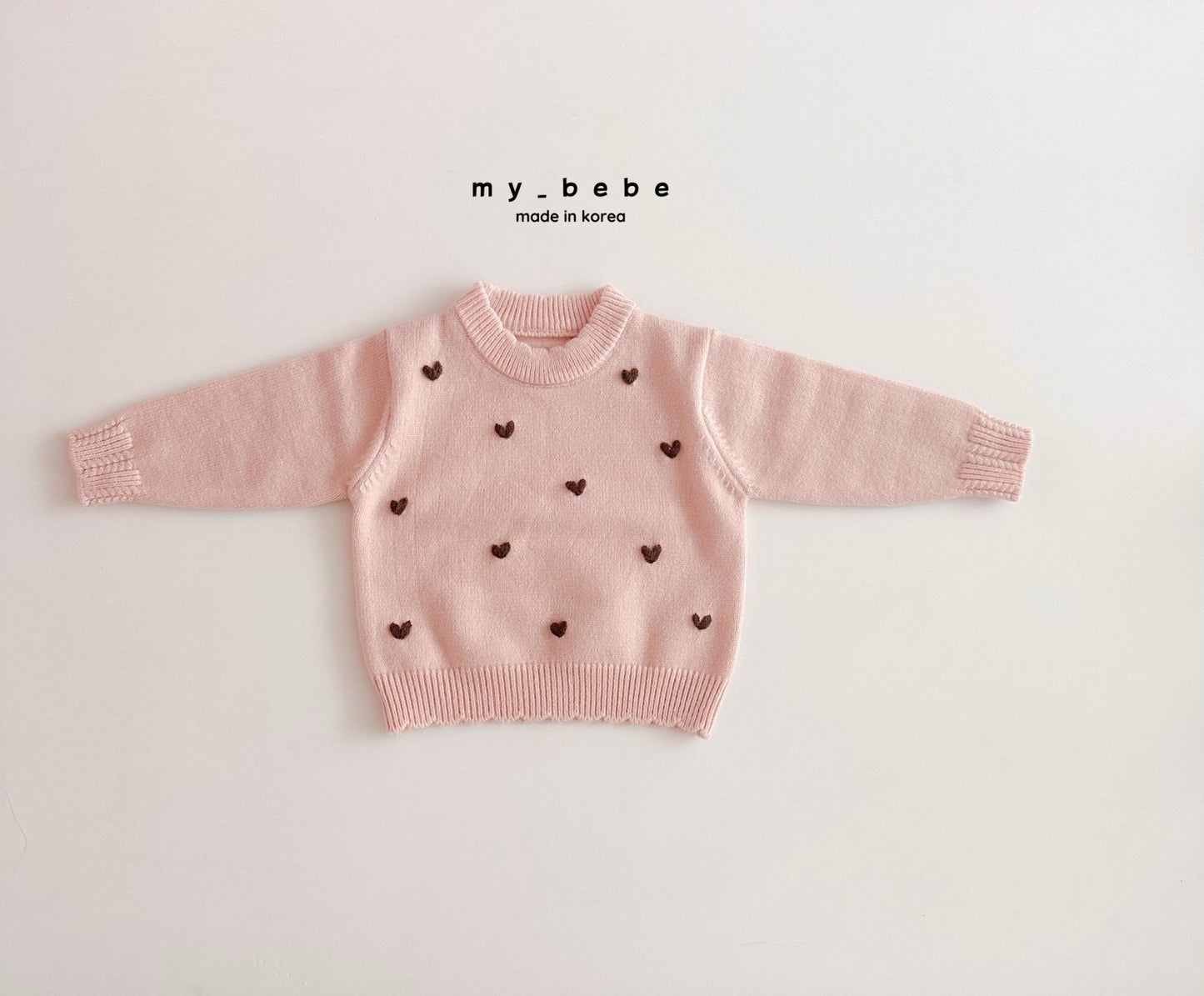 [PRE-ORDER] Heart Sweater Top