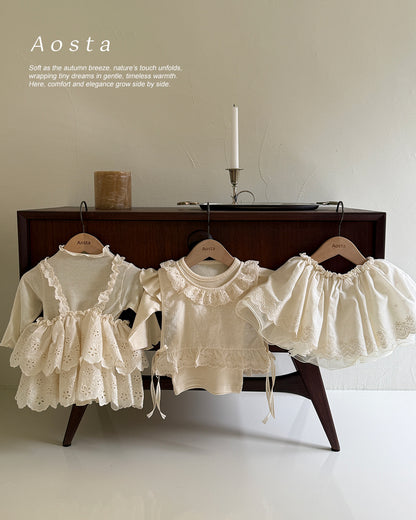 [PRE-ORDER] Lace Can Can Blouse