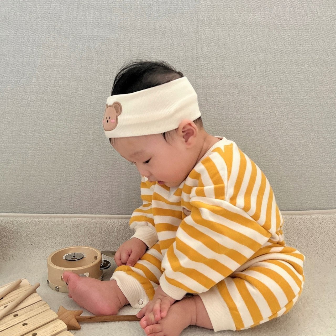 [PRE-ORDER] Bear Body Suit + Hair Band Set