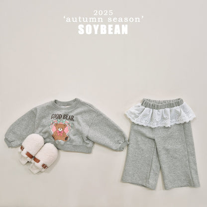 [PRE-ORDER] Bear Frill Top Bottom Set