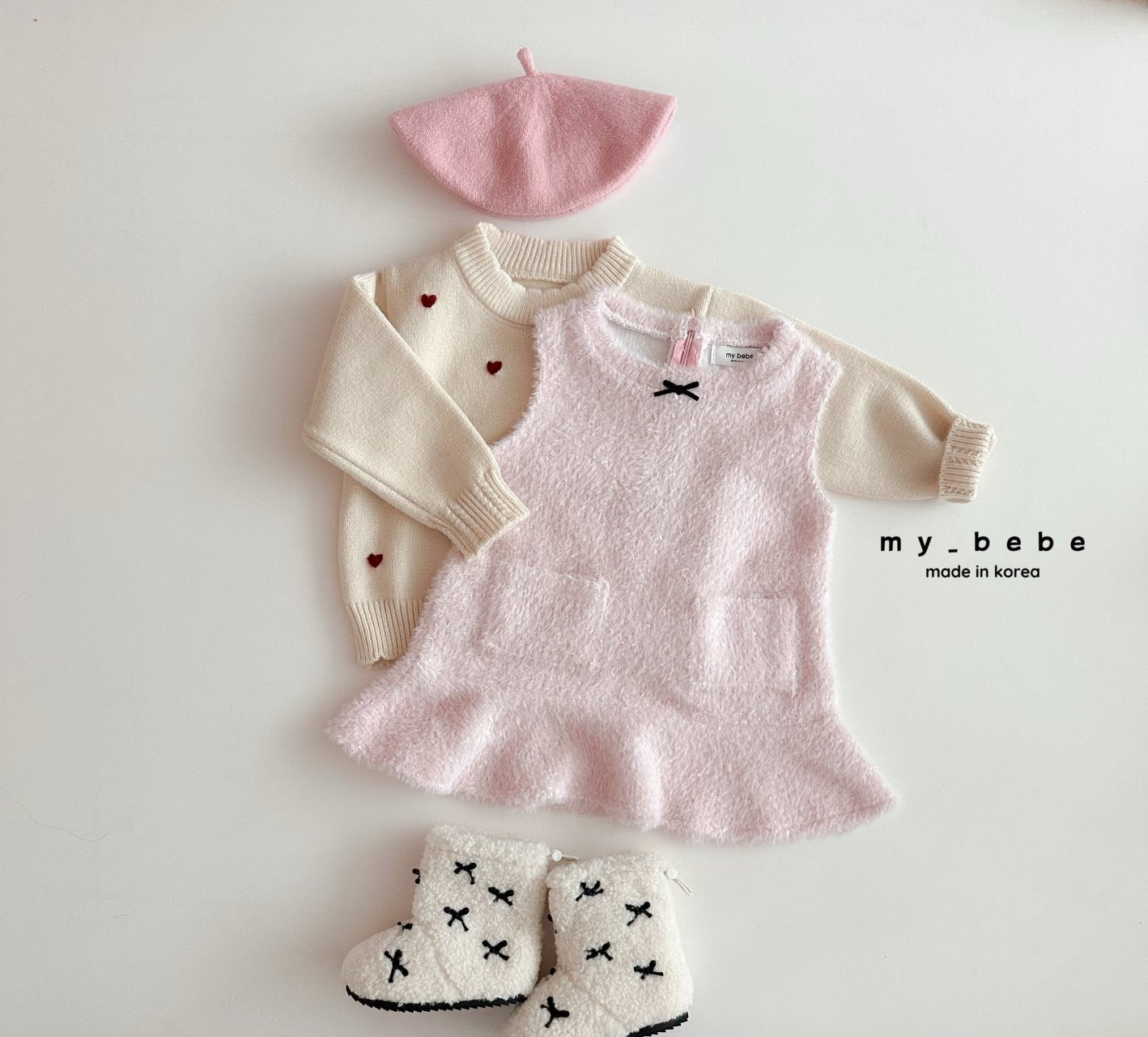 [PRE-ORDER] Heart Sweater Top