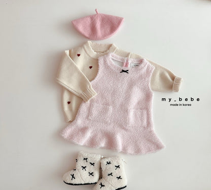 [PRE-ORDER] Heart Sweater Top