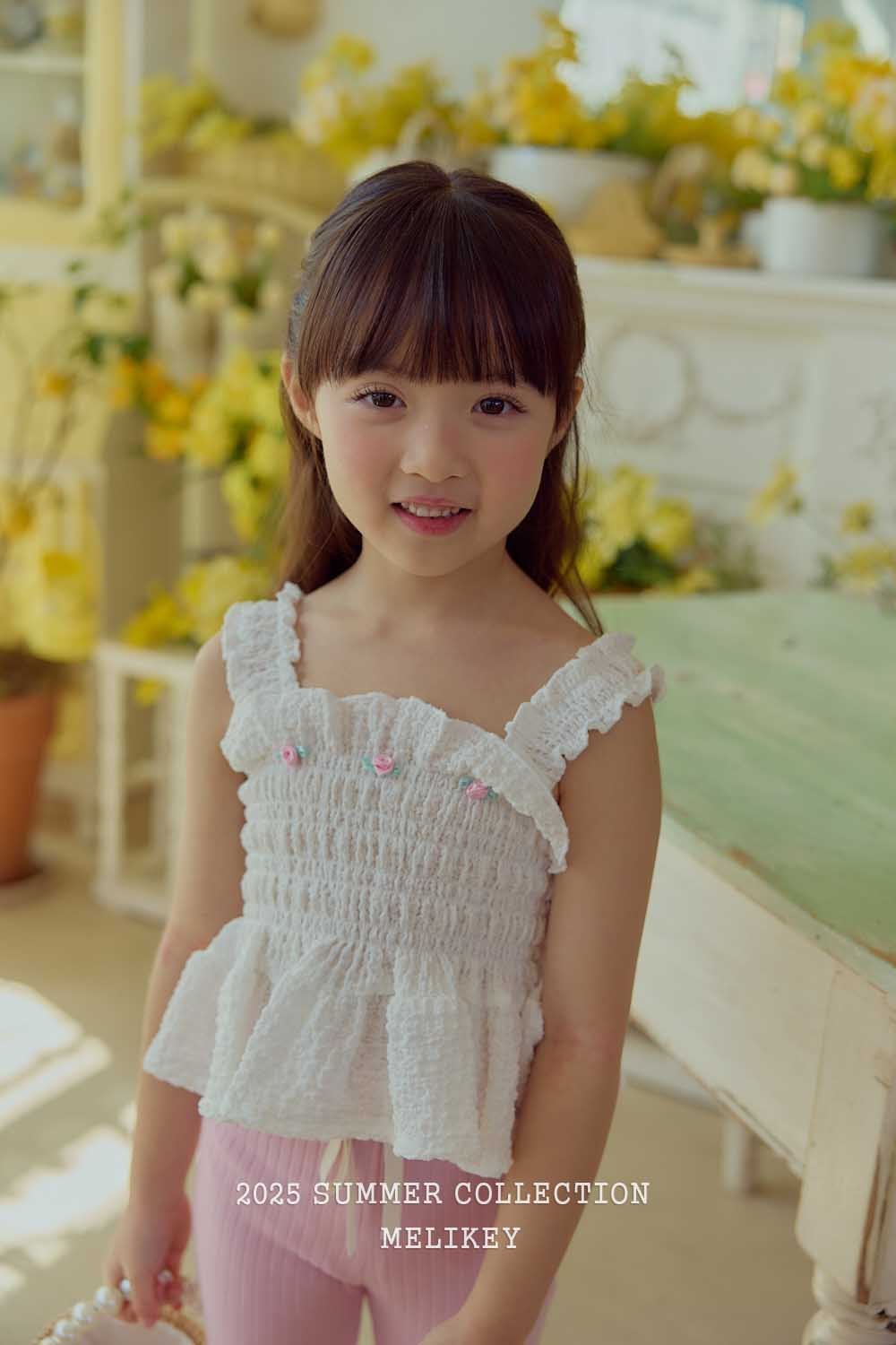 Three Rose Blouse [M(3-4yr)]