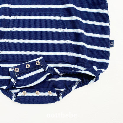 [PRE-ORDER] Urban Stripe Hoodie Body Suit