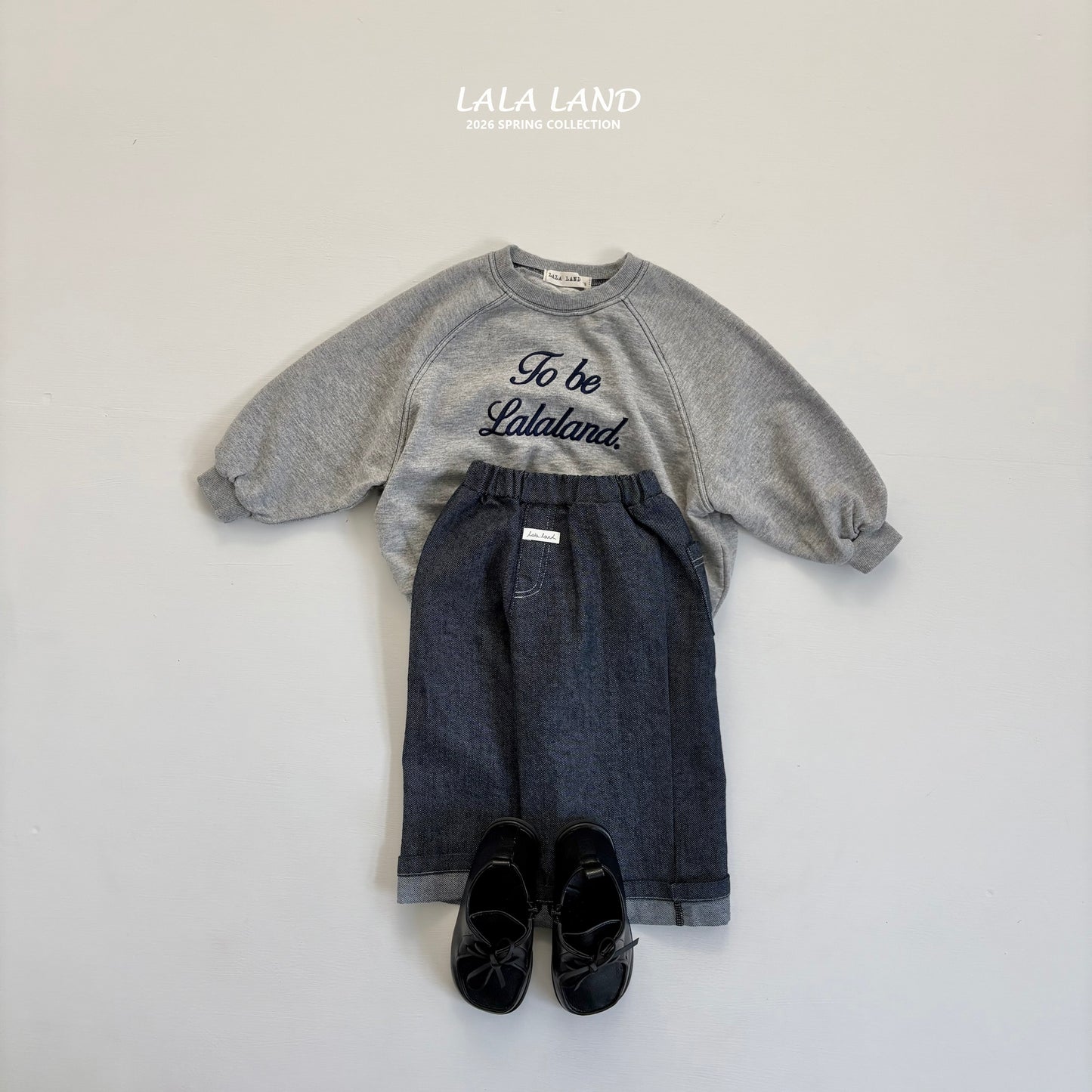 [PRE-ORDER] Roll-Up Stitch Denim Pants