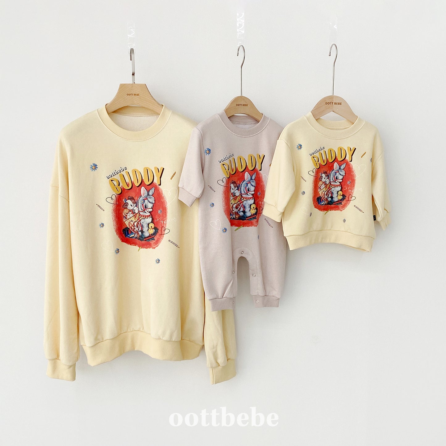[PRE-ORDER] Buddy Sweatshirts (Mom&Dad Couple)