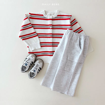 [PRE-ORDER] Multi Stripe Cardigan